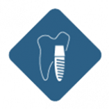 La solución más eficiente para reponer piezas dentales perdidas es la colocación de un implante dental.